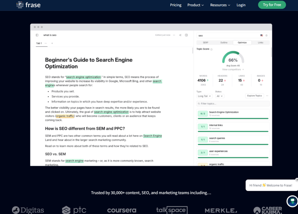 AI SEO optimization tools